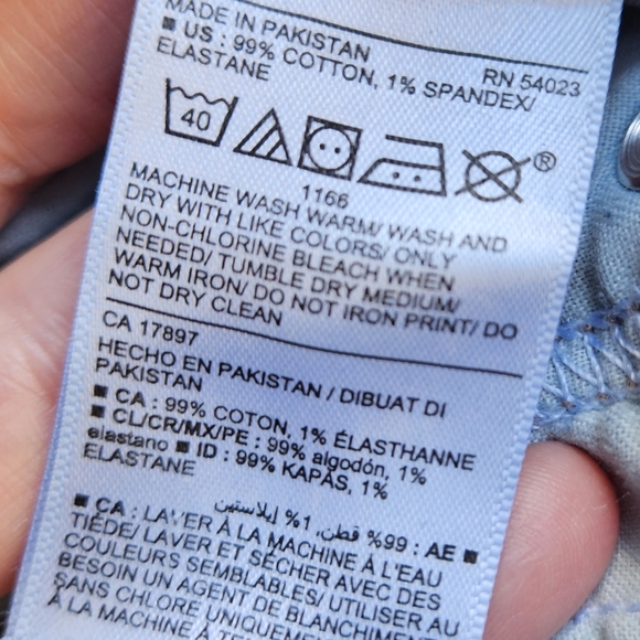 Old Navy extra high rise sky high straight US10 - Picture 4 of 4